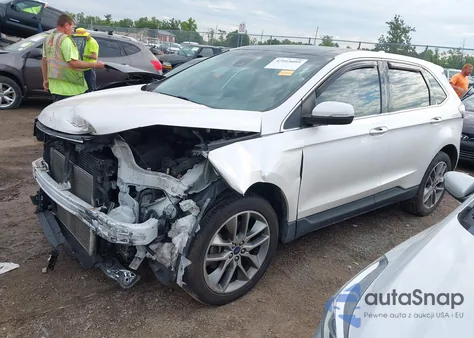 2016 Ford Edge Titanium from USA, damaged, VIN 2FMPK3K86GBC56130